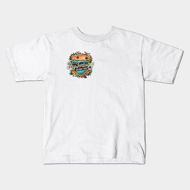 Dry Tortugas National Park Paradise Kids T-Shirt by Perspektiva